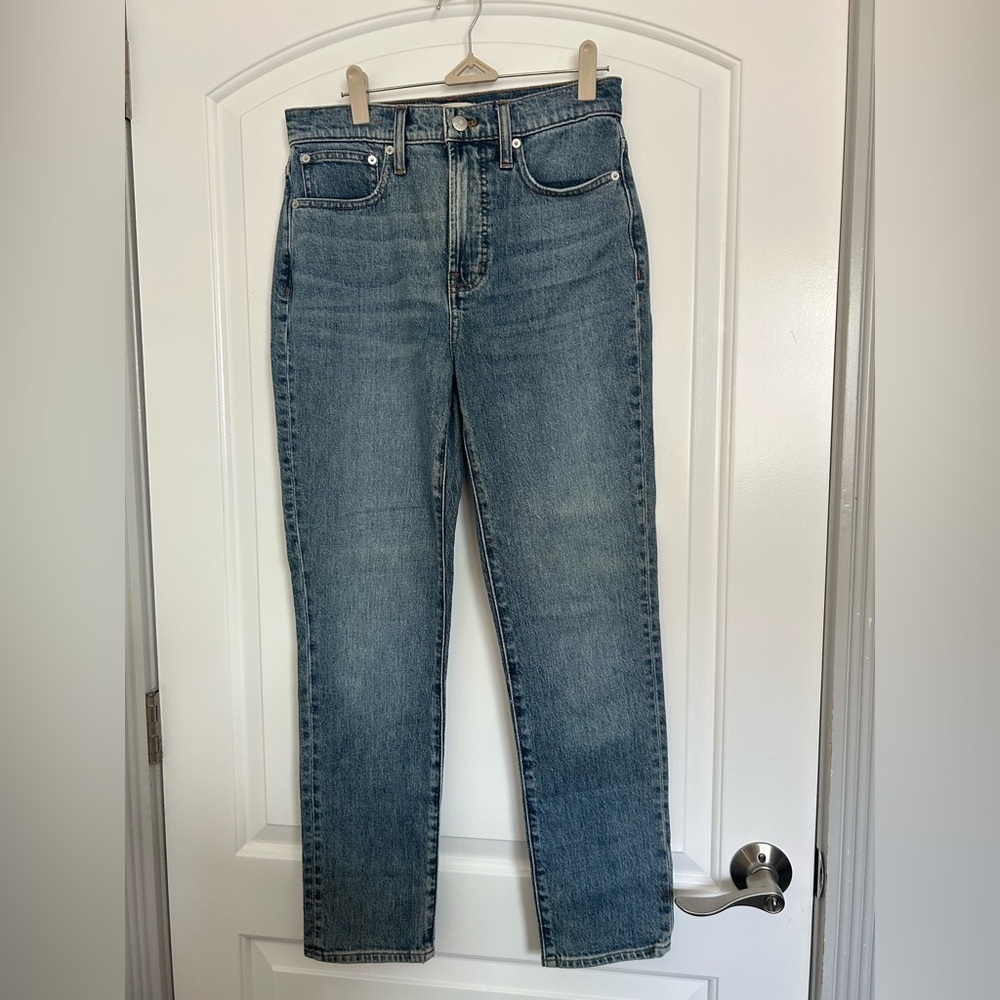 Madewell The Perfect Vintage Jean Size 24 Blue High Rise Style Ng388